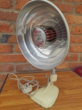 PIFCO INFRA RED HEAT LAMP ,E27 LIGHT BULB WILL FIT ,SHOWN WORKING