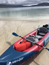 Sevylor 3 Person Tahiti plus Inflatable Kayak inc paddles and skeg