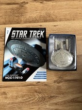 Eaglemoss Star Trek USS Enterprise NCC-1701-D Intiaparinu on Saucer