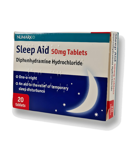 Sleep aid 50mg tablets - 50mg, (