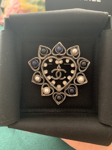Authentic heart shaped - heart, chanel