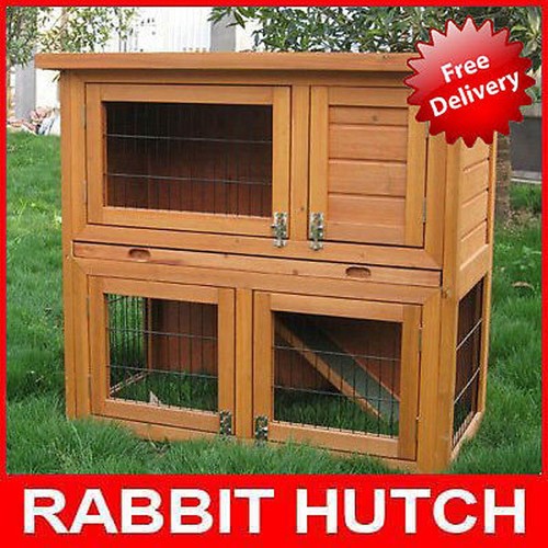 Rabbit hutches hutch run - rabbit,