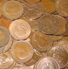 Farthings bulk lot old - 50, of