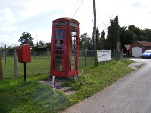 Photo 6x4 telephone box - box, old