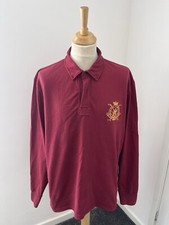 Joules Red L/S Cotton Rugby