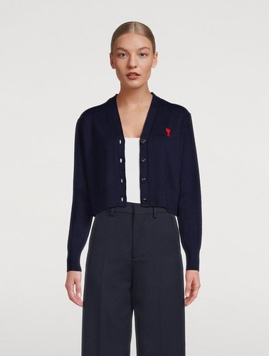 Women ami sweater - women, navy