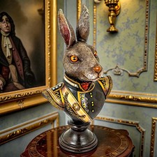 Steampunk Gentry Rabbit Bust