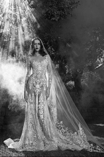 Zuhair murad lace embroidered - murad,