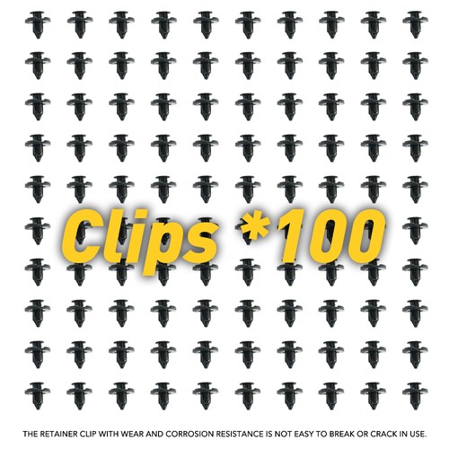 Undertray under trim clips - trim,