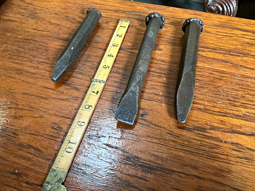 Vintage stone masons chisel - masons,