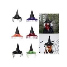 Halloween Witch Hat for Women