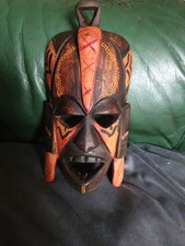 Hand Carved Wooden Mask