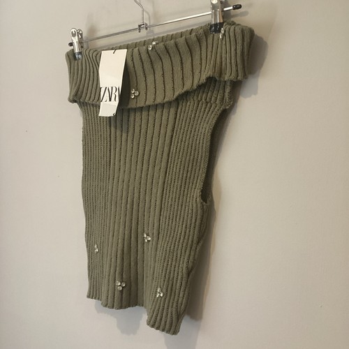 Zara knit odd shoulder - odd, bardot
