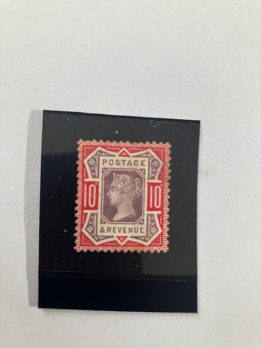 Queen victoria 10d purple red - victoria,