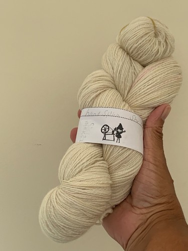 Hand dyed spun yarn - hand,