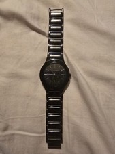 Womens Black Rocha.John Rocha Watch 5037-60