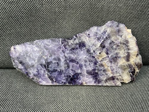 Rare blue john mineral - blue,