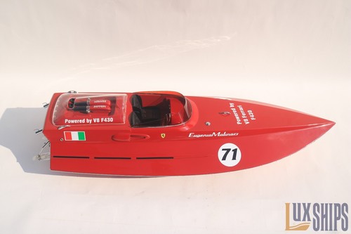 Luxury ferrari f430 - v8, boat