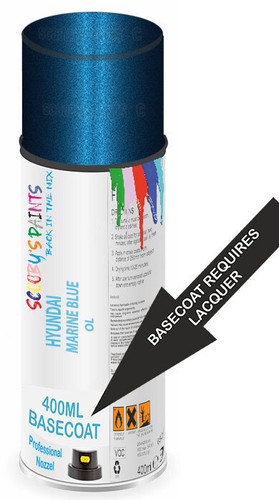 Basecoat aerosol for hyundai - basecoat,