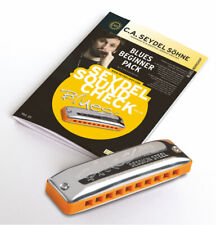 C.A.Seydel Blues Beginner Pack Session STEEL Soundcheck Vol.1 Harmonica NEW