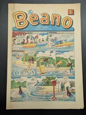 Beano Comic No 1255 August 6th 1966, Biffo the Bear, FREE UK POSTAGE