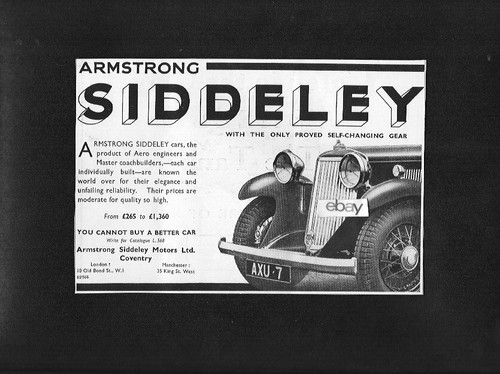 Armstrong siddeley limited - siddeley,