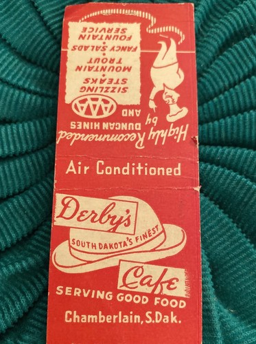 Vintage matchbook cover - vintage,