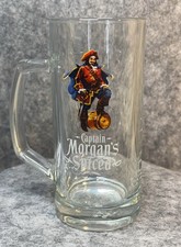 1 x Captain Morgan Spiced Rum 300ml 0.3l Glass Tankard Stein Home Bar Pub Party