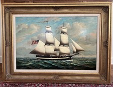 Signed D Taylor Clipper Ship