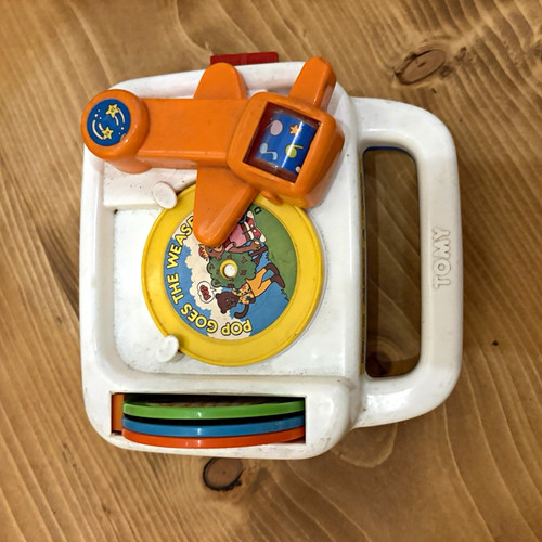 Vintage tomy musical record - vintage,
