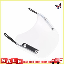 Universal Motorbike/cycle Windshield Front Wind Screen Deflector Windscreen UK