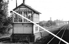 a view of abbotts ripton signal box in 1974 (huntingdonshire)