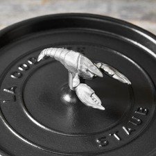 Staub Stainless Steel Lobster Knob 40505-205 Fits Cocotte Lid Silver Japan New