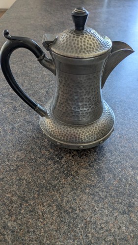 Craftsman pewter hammered tea - hammered,