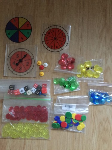 Game pieces spinners - game,
