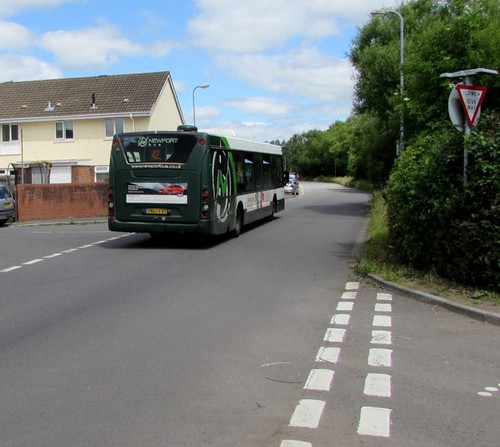 Photo 6x4 newport bus - newport,