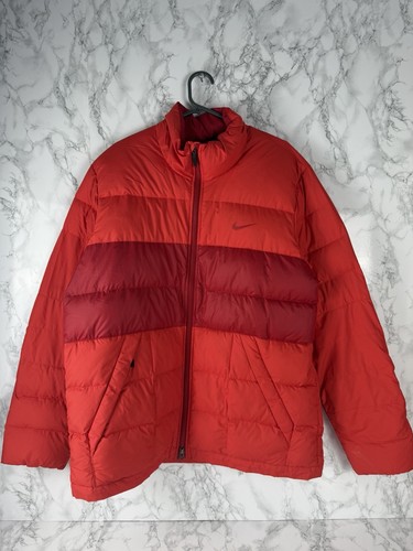 Nike red puffer jacket mens - jacket, xl