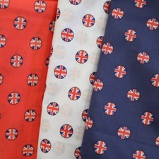 Polycotton Fabric Polka Dots