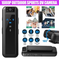 Portable Police Body Camera 1080P Pocket Video Audio Recorder Night Vision Cam