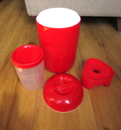 Easiyo yoghurt maker red - yoghurt, maker,