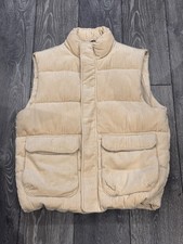 ZARA Corduroy Puffer Gilet