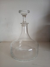Vintage 1960s Dartington Crystal Ship's Decanter