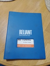 Vintage Reliant Parts And Service Workshop Manual Binder Regal Car And Van