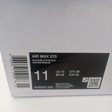 Nike Air Max 270 Triple Black