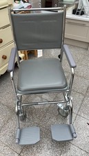 NRS Healthcare Wheeled Commode/Glide Chair