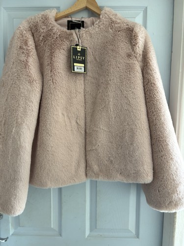 Lipsy pink chubby fur - pink, coat