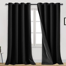 Long BLACKOUT CURTAINS 90 x 90