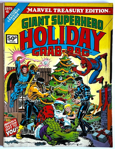 Marvel treasury comic book - marvel,