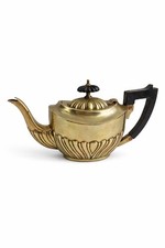 Teapot metal old with - metal,