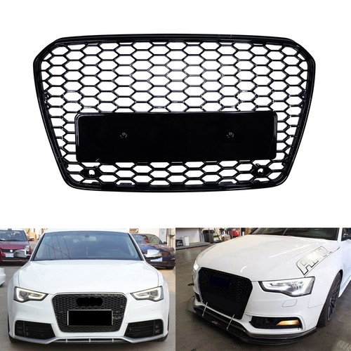 Gloss black honeycomb mesh - gloss,